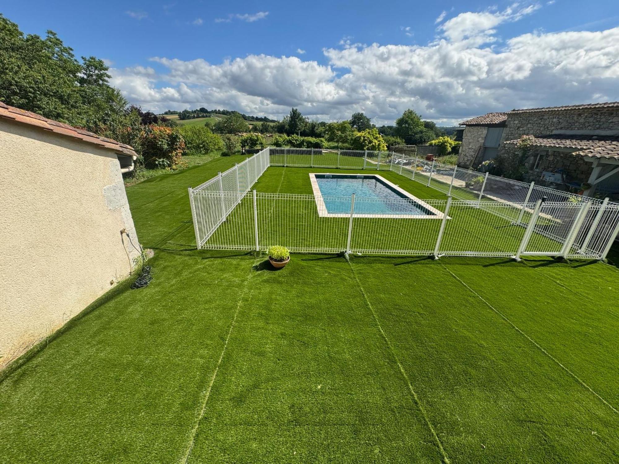 Nérac Enorme Domaine Avec Piscine, Salle De Fete, Boulodrome, Cinema Et Plusヴィラ エクステリア 写真